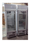 Cửa kính trưng bày thương mại Nhà máy tủ đông tùy chỉnh 5 lớp có thể điều chỉnh