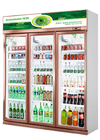 Tủ lạnh Cửa kính Thương mại Tủ lạnh Đồ uống lạnh Màn hình đồ uống