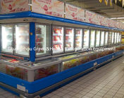 Hiển thị siêu thị Tủ đông kết hợp Tủ đông Hiển thị tủ lạnh
