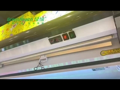 Tủ đông thẳng đứng nhỏ gọn Cửa kính làm lạnh có lò sưởi tự động