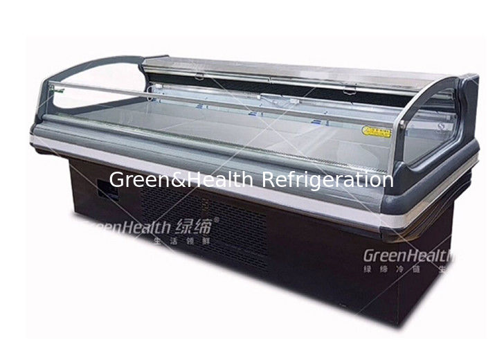 Máy làm mát hiển thị thịt thương mại với đèn LED làm mát động và máy nén Danfoss / Secop cho siêu thị