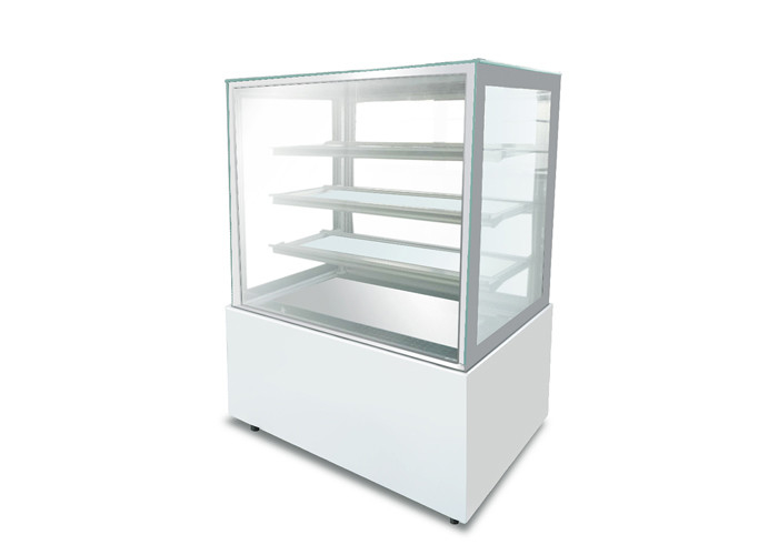 R134a Điều khiển kỹ thuật số Cửa hàng bánh mì Hiển thị bánh làm mát Chất liệu thép không gỉ cho tiệm bánh