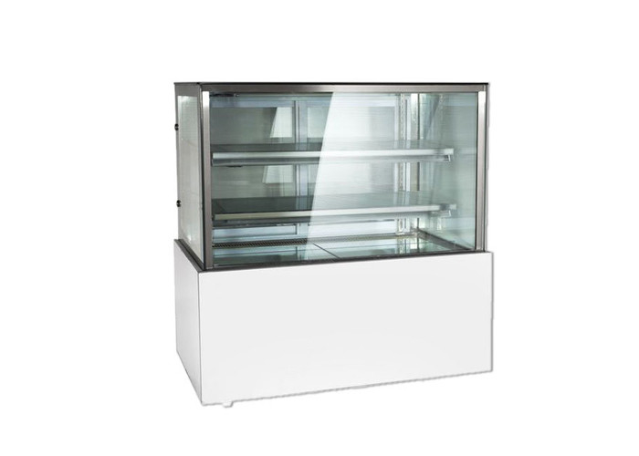 R134a Điều khiển kỹ thuật số Cửa hàng bánh mì Hiển thị bánh làm mát Chất liệu thép không gỉ cho tiệm bánh