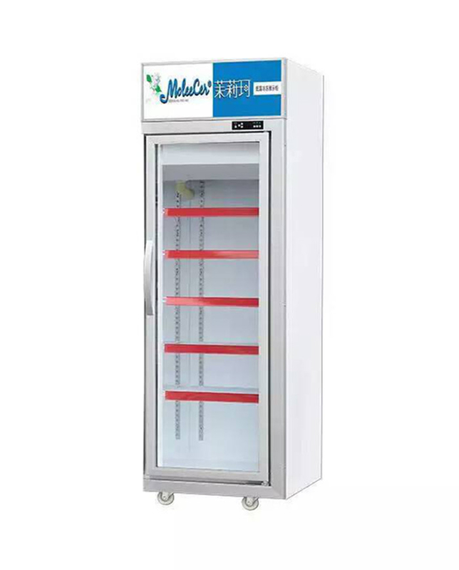 457L Mini Glass Door Display Cooler 1 Door Display Freezer cho tiêu chuẩn Mỹ 17 Cu.Ft