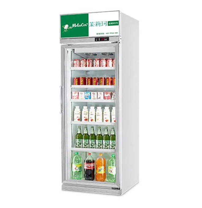 457L Mini Glass Door Display Cooler 1 Door Display Freezer cho tiêu chuẩn Mỹ 17 Cu.Ft