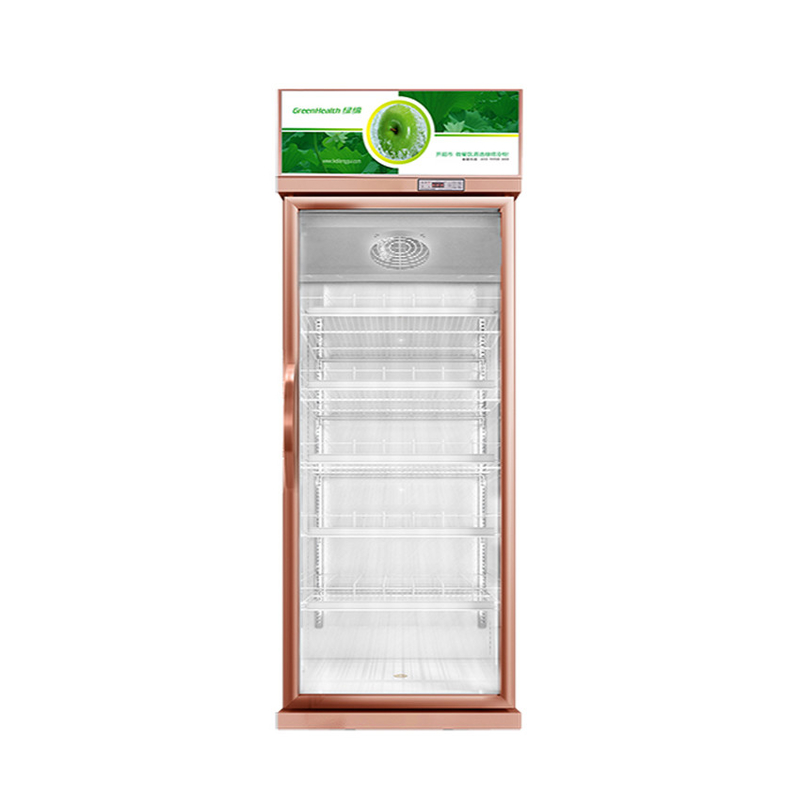 457L Mini Glass Door Display Cooler 1 Door Display Freezer cho tiêu chuẩn Mỹ 17 Cu.Ft