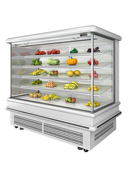 Nhà máy cung cấp hệ thống từ xa đa tầng mở máy lạnh siêu thị hiển thị tủ lạnh