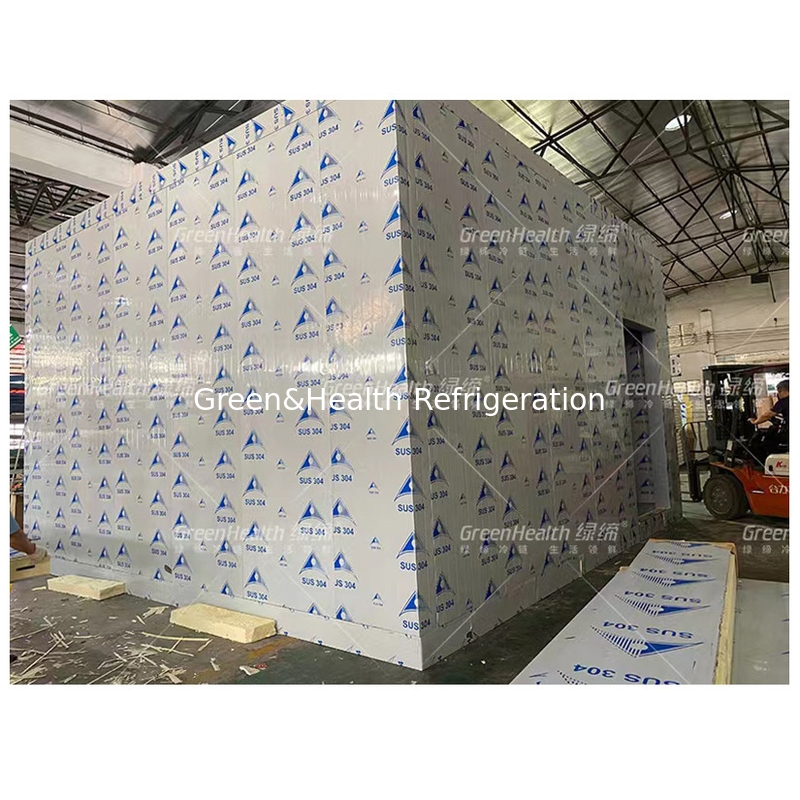 Phòng chứa lạnh tùy chỉnh cho thịt bò và thịt đông lạnh Đi bộ trong phòng