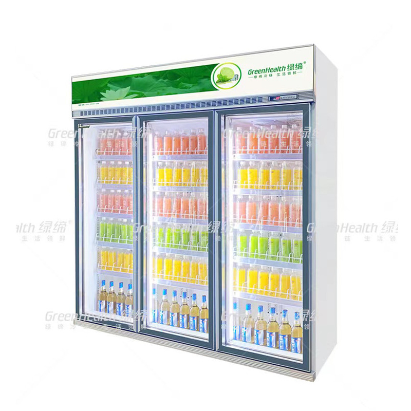 5 lớp máy làm mát đồ uống thương mại với bộ điều khiển kỹ thuật số cho giải pháp làm mát siêu thị