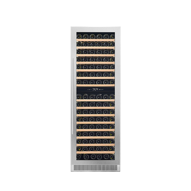 185 chai Wine Display Cooler khu vực kép cửa kính điện mô hình LD-185D