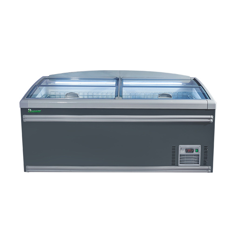 Đưa ra sản phẩm siêu thị Lồng đáy ngực kết hợp mở Top Island Freezer