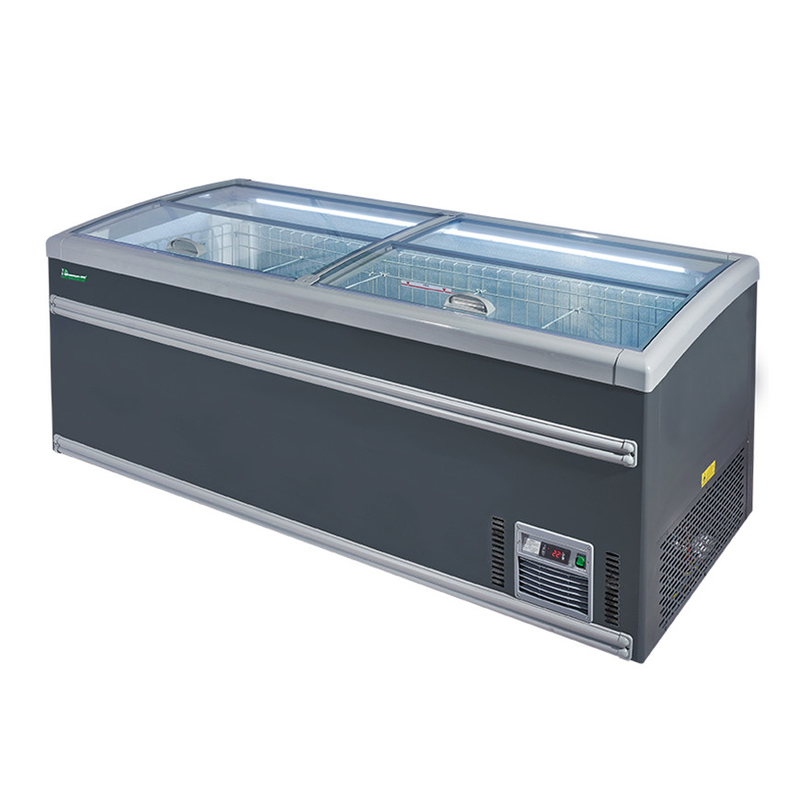 Đưa ra sản phẩm siêu thị Lồng đáy ngực kết hợp mở Top Island Freezer