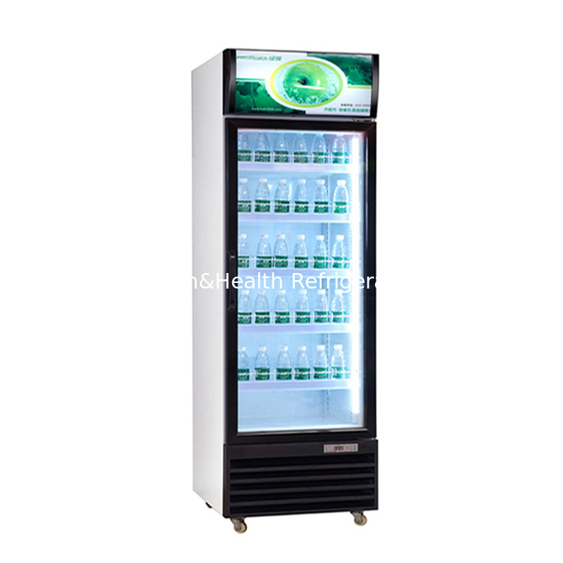 Máy làm mát đồ uống thủy tinh với hệ thống làm mát trực tiếp bằng không khí