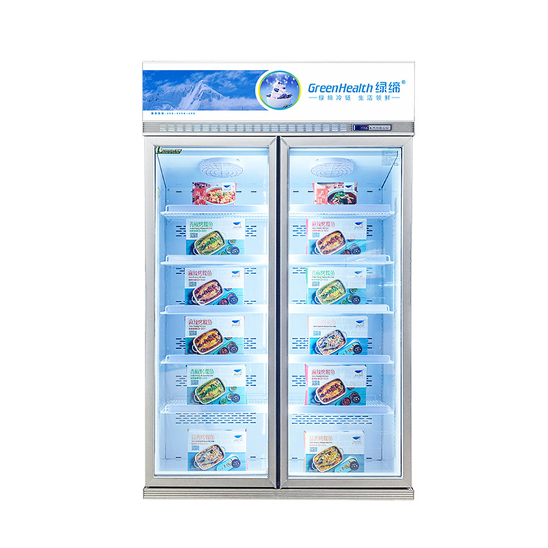 Tiết kiệm năng lượng Khả năng tùy chỉnh màn hình thương mại Tủ đông để bảo quản thực phẩm