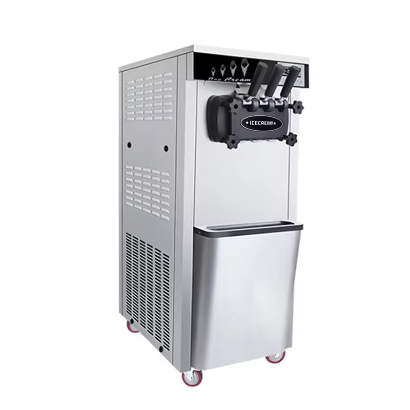 Máy làm kem đứng sàn 22L với hương vị ba