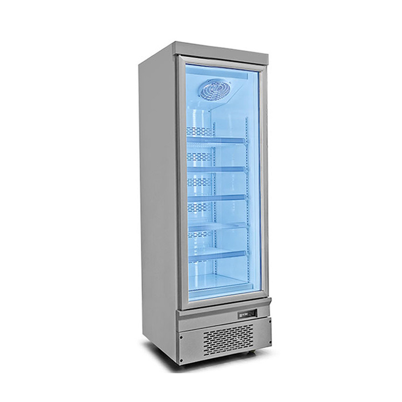 Tiết kiệm năng lượng 1 2 3 cửa thủy tinh tủ đông với cửa sau tự động nhanh