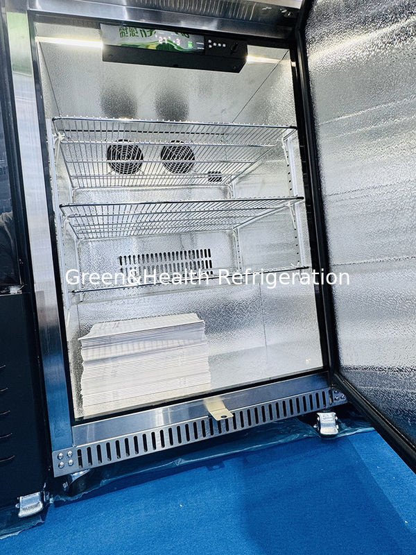 Giấy chứng nhận ETL 150L 168Cans Stainless Steel Solid Door Outdoor Beverage Refrigerator