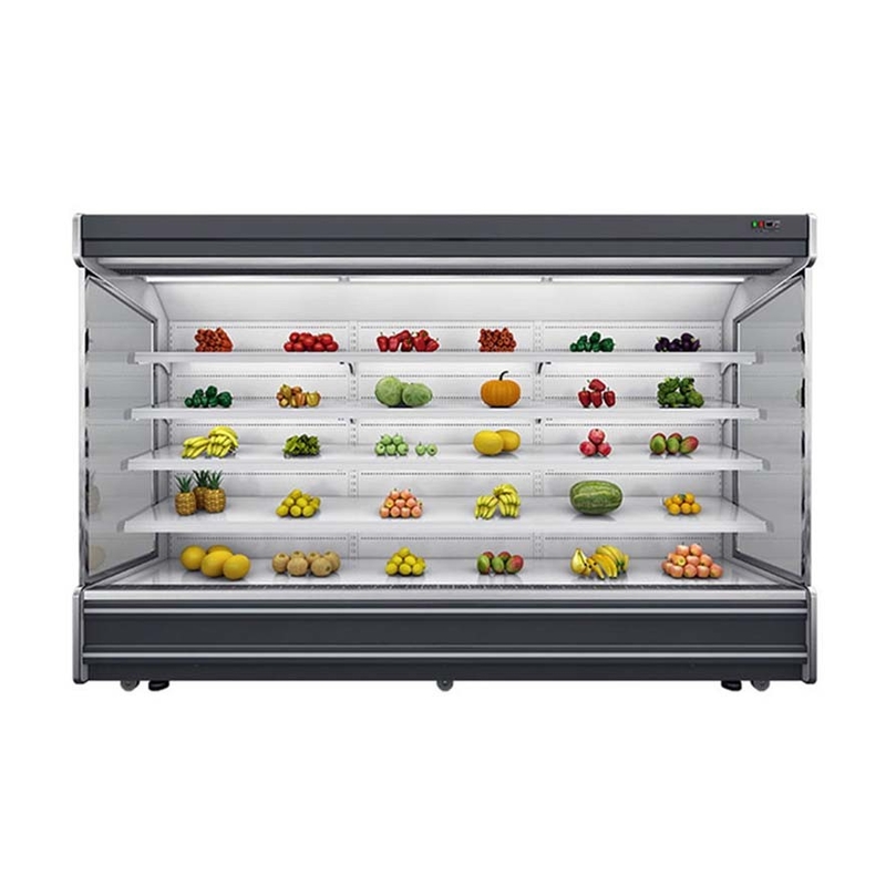 Xanh và sức khỏe tự động - loại giải nứt máy lạnh hiển thị đông lạnh đa tầng từ xa