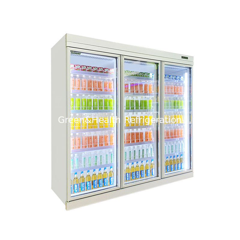 5 lớp điều chỉnh kệ cửa kính đồ uống máy lạnh với quạt làm mát và bộ điều khiển kỹ thuật số