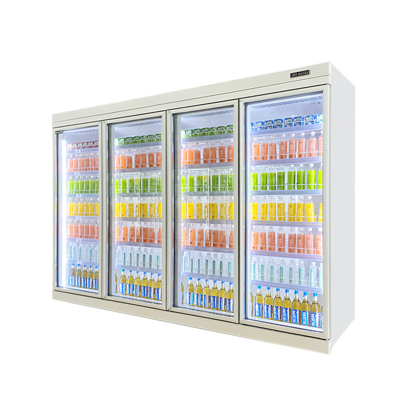 5 lớp điều chỉnh kệ cửa kính đồ uống máy lạnh với R22 Panasonic máy nén