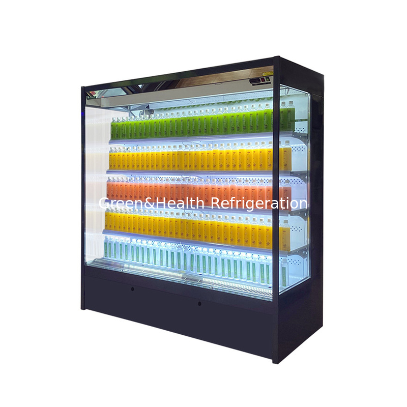 Tiết kiệm năng lượng cửa kính đa tầng mở máy lạnh cho các dự án siêu thị
