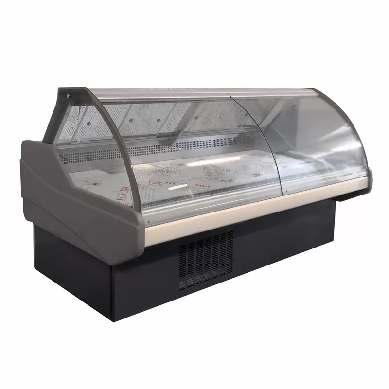 Plug-In System Deli Display Tủ lạnh Thịt Display Cooler Case For Shop