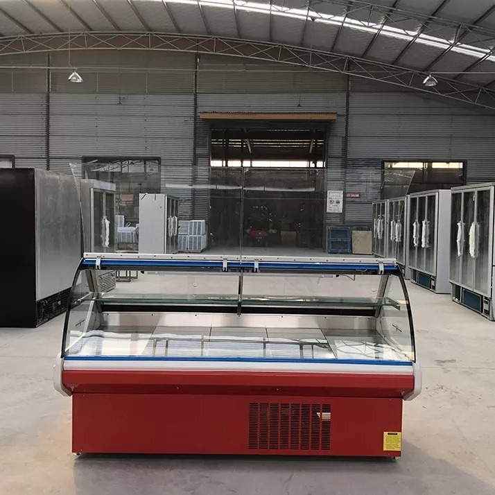Plug-In System Deli Display Tủ lạnh Thịt Display Cooler Case For Shop