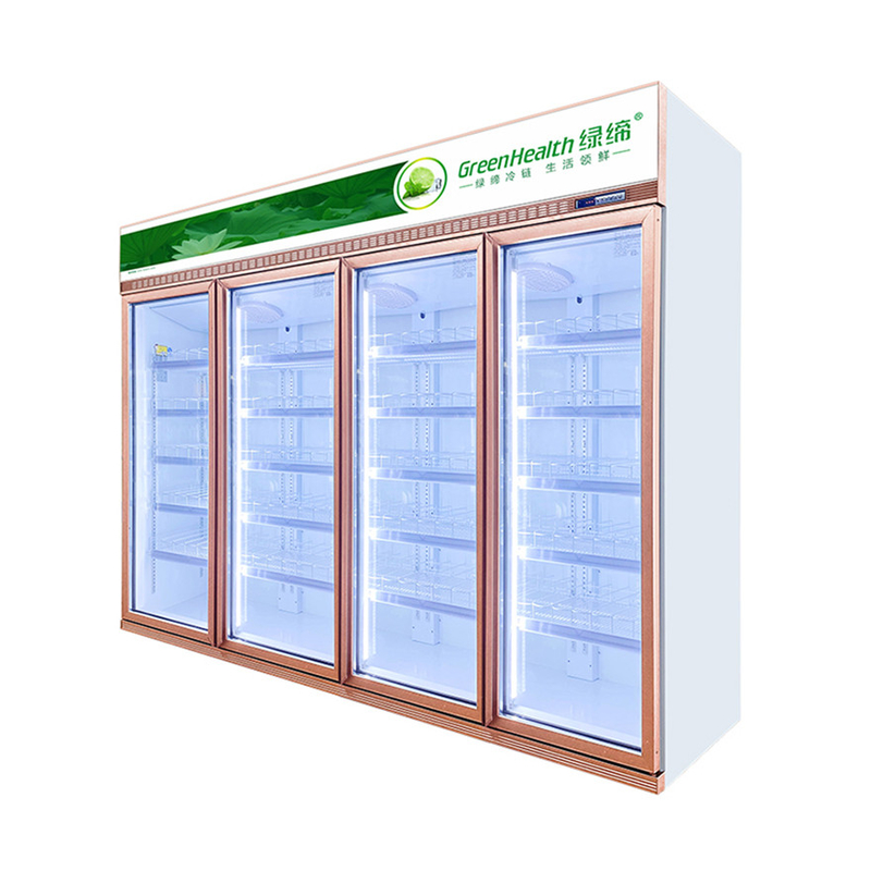 Đơn lẻ 2 3 4 cửa thương mại đồ uống làm mát cho tiện lợi cửa hàng tạp hóa