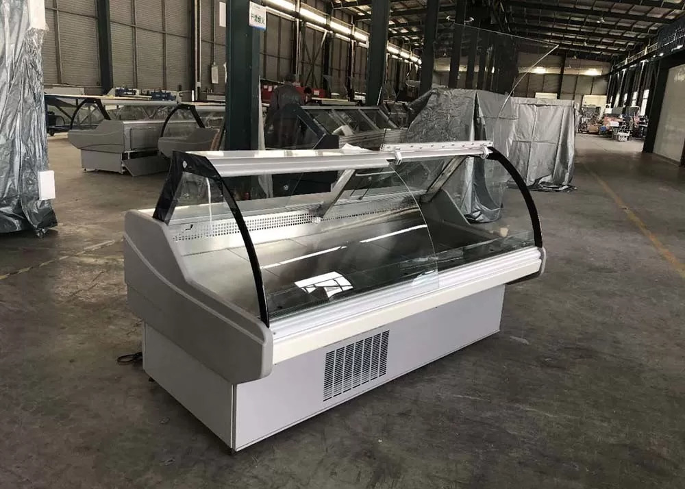 Dịch vụ thực phẩm bận rộn Deli Display Tủ lạnh để trình bày và lưu trữ thực phẩm