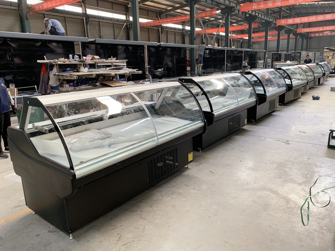 Dịch vụ thực phẩm bận rộn Deli Display Tủ lạnh để trình bày và lưu trữ thực phẩm