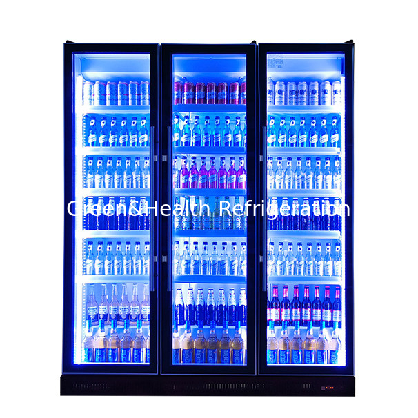Multi Door Multi-Layer Rack Multi-Color Lights Beverage Refrigeration Display Freezer Các thiết bị làm lạnh