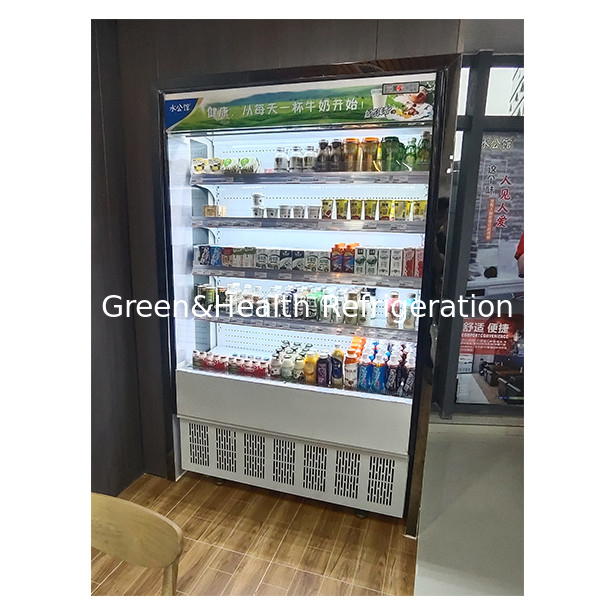 Thương mại nhiệt độ thấp trái cây nhỏ và rau củ kho lưu trữ hiển thị Air màn hình nhỏ tủ đông