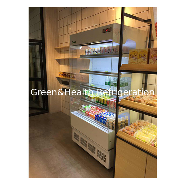 Thương mại nhiệt độ thấp trái cây nhỏ và rau củ kho lưu trữ hiển thị Air màn hình nhỏ tủ đông