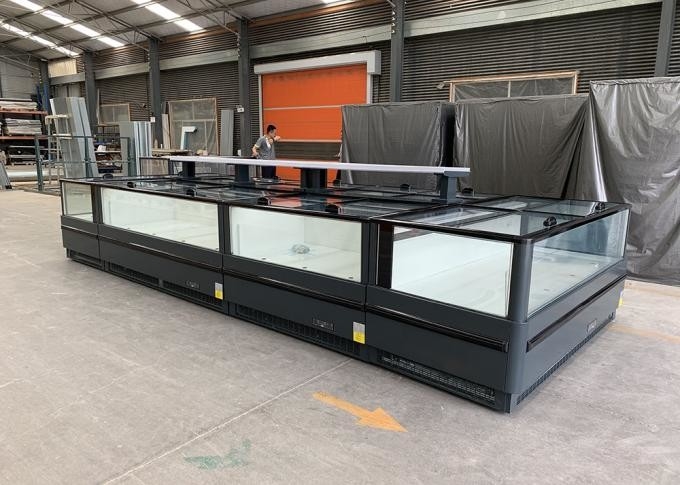 Tủ bán thực phẩm đông lạnh Cắm trong tủ đông đảo siêu thị Cắm trong tủ đông