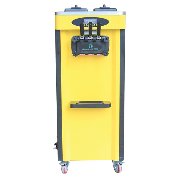 Máy sản xuất kem đa màu đa vòi thẳng đứng trên bàn / dưới bàn