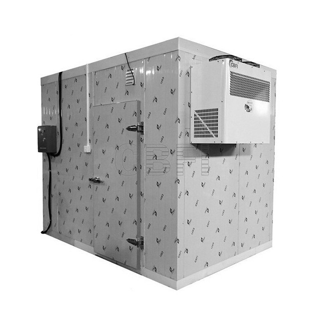 Nhà máy cố định lớn có thể khóa Lưu trữ theo yêu cầu của lượng lớn thực phẩm Lưu trữ lạnh Thiết bị làm lạnh