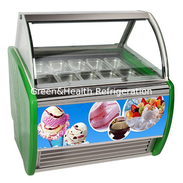 Cửa hàng kem / Cửa hàng tiện lợi / Cửa hàng sử dụng phong cách và thanh lịch Cửa hàng bảo quản kem Cung điện lạnh kem