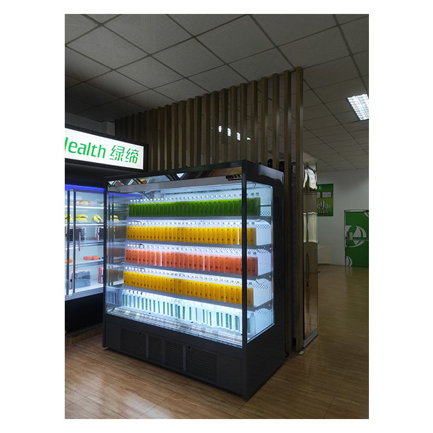 Factory Direct Sales Customized Right Angle Built-In Unit Commercial Supermarket Storage Display Open Freezer Các thiết bị khác
