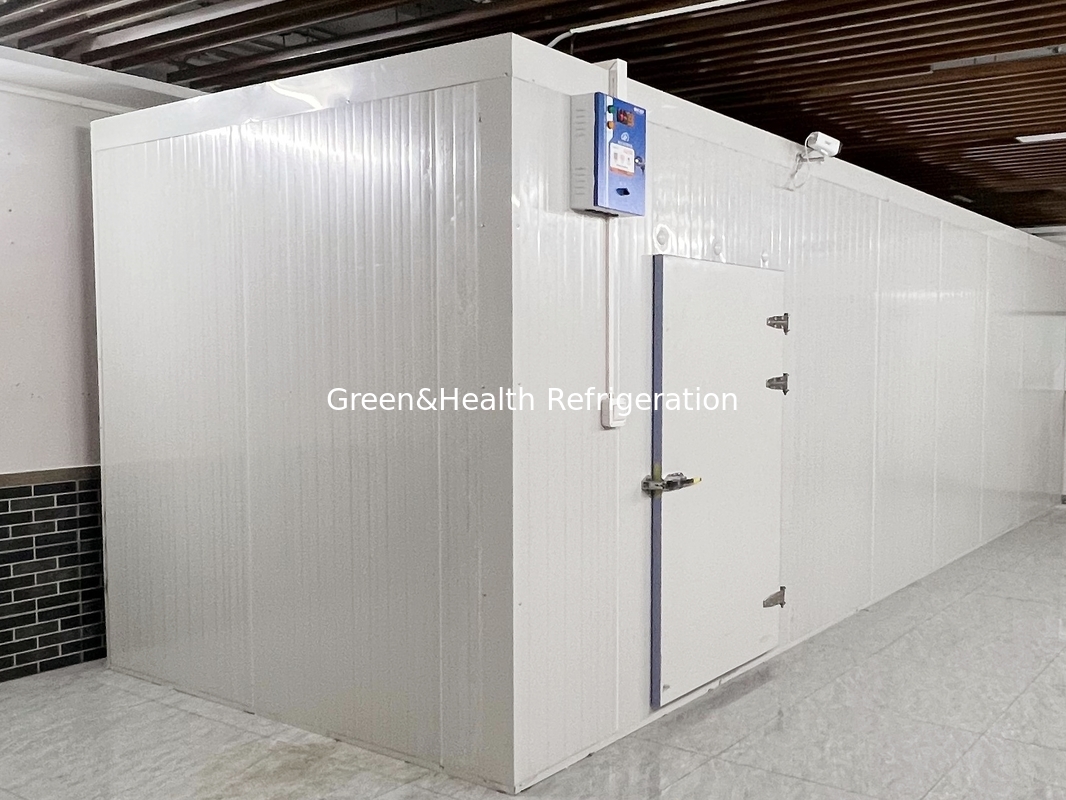Pu Panel chất lượng cao thương mại đi bộ trong kho lạnh tủ đông cho trái cây và rau quả