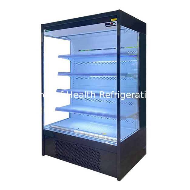 Siêu thị/Cửa hàng Bán hàng Trực tiếp từ Nhà máy Sử dụng Kệ nhiều Tầng Mở Tủ lạnh Nhỏ