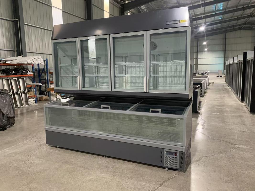 Tủ đông kết hợp tự động rã đông dạng đứng & ngang với nhiệt độ -16°C đến -22°C