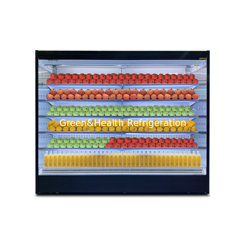 Supermarket High-Quality Bottom Mounted Unit With Super Strong Air Conditioning Food Refrigeration Open Type Freezer