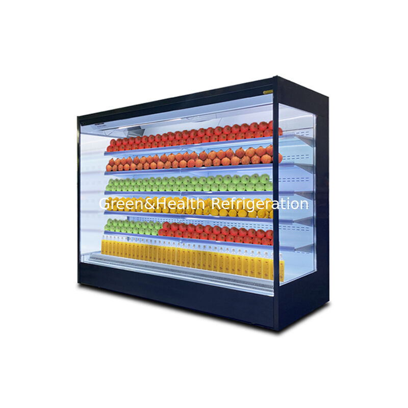 Supermarket High-Quality Bottom Mounted Unit With Super Strong Air Conditioning Food Refrigeration Open Type Freezer