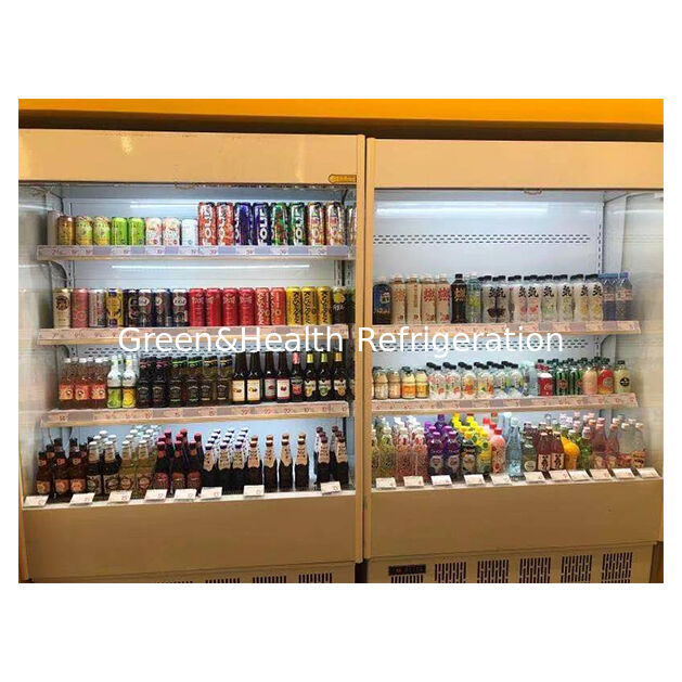 Các siêu thị nhỏ / cửa hàng lưu trữ trái cây / rau trong tủ lạnh mở Mini cooler