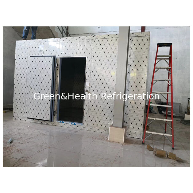 Phòng lưu trữ lạnh bọt polyurethane cứng tùy chỉnh với điều khiển nhiệt độ điện tử kỹ thuật số và giải nắng điện tự động