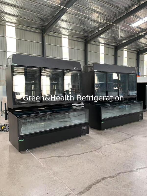 Tủ đông kết hợp tự động rã đông dạng đứng & ngang với nhiệt độ -16°C đến -22°C