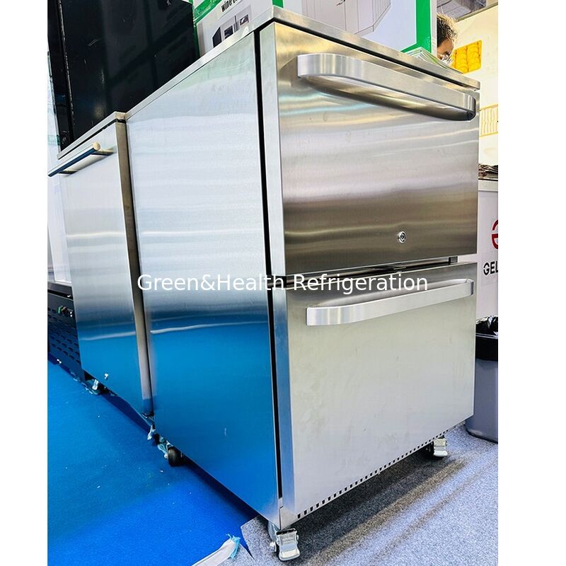 150L Stainless Steel Solid Door Outdoor Beverage Refrigerator với chứng nhận ETL