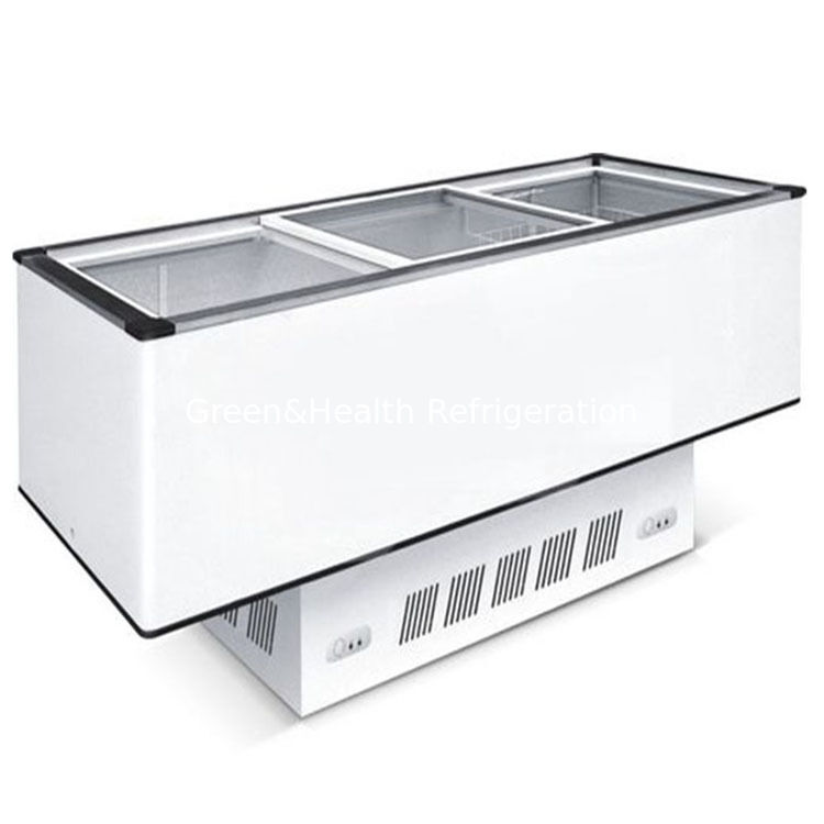Tủ đông nằm ngang công suất lớn với máy nén Danfoss và rã đông tự động cho mục đích thương mại