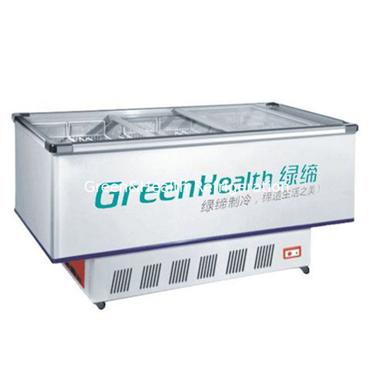 Tủ đông nằm ngang công suất lớn với máy nén Danfoss và rã đông tự động cho mục đích thương mại