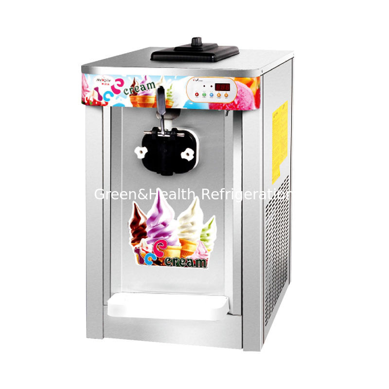 Máy làm kem mềm thương mại dung tích 22L 3 hương vị bằng thép không gỉ